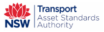 logo Transport for New South Wales - Asset Standards Authority